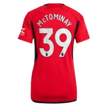 Manchester United Scott McTominay #39 Hemmatröja Dam 2023-24 Korta ärmar